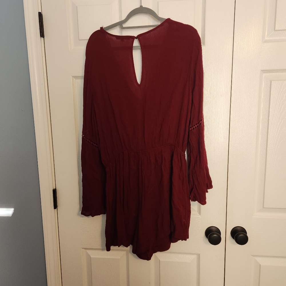 Maroon romper - Picture 2 of 2